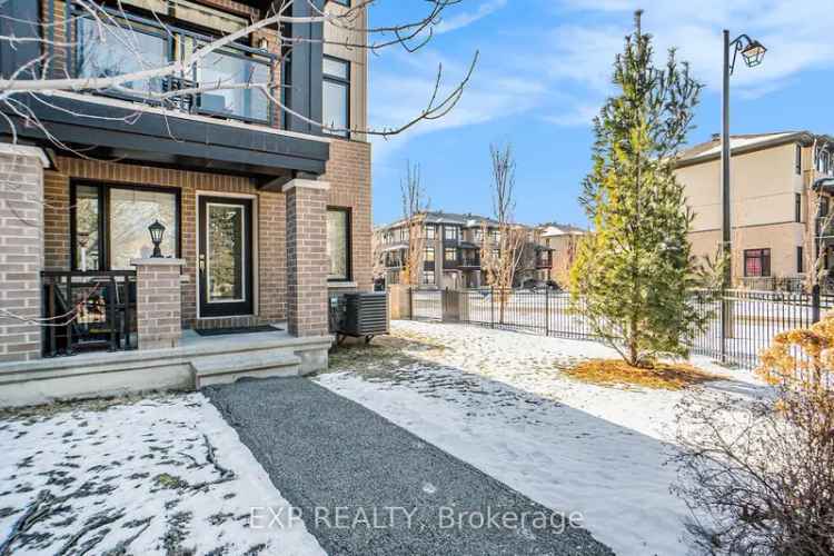 Investment Opportunity Rent Live Work Townhome Barrhaven 3 Storey