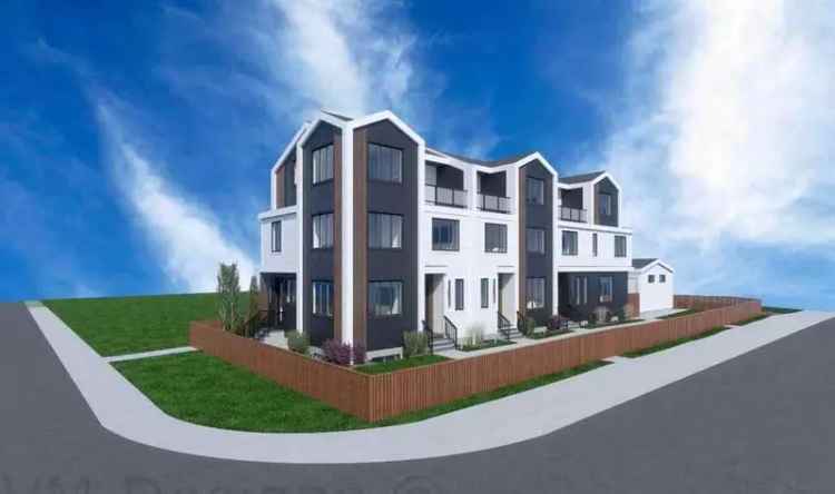 Buy Townhome Development Lot in Capitol Hill with Plans and Permits