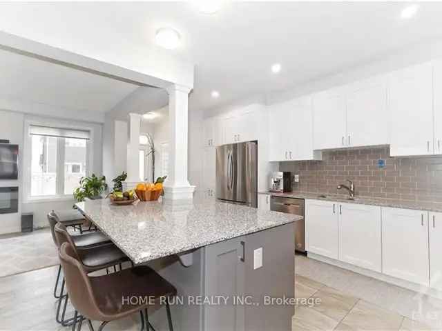 Stunning Single Detached Home in Half Moon Bay Barrhaven