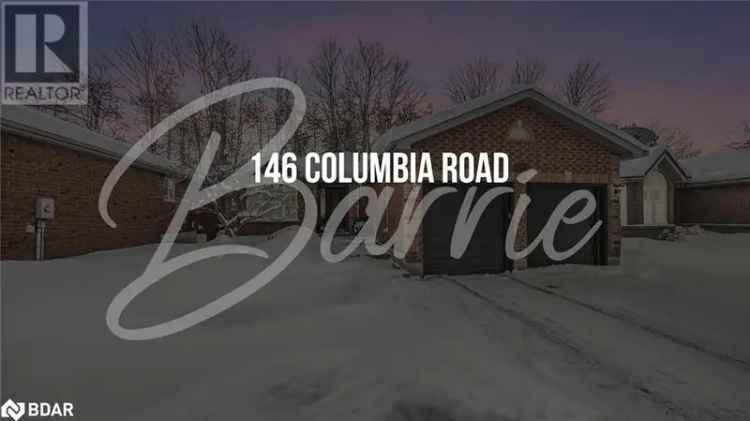 House For Sale in 146, Columbia Road, Barrie, Ontario