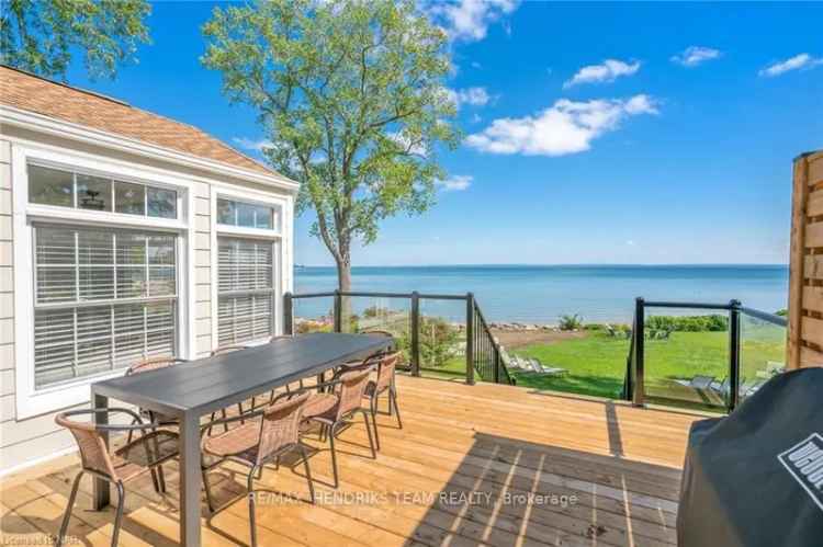 Lake Erie Lakeside Home 4 BR 3 BA 3000 sq ft