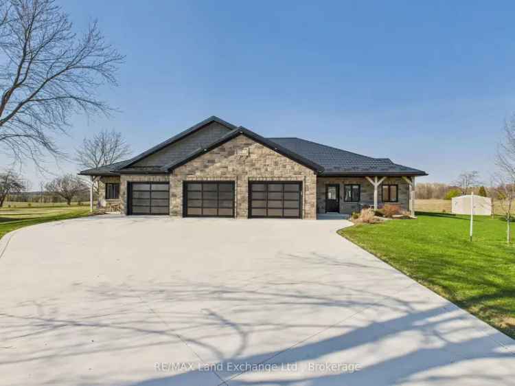 Stunning Stone Bungalow 2811 sq ft 3 Bed 2 Bath In Law Suite