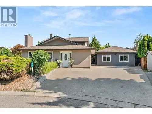 Kelowna Family Home 5 Bed 3 Bath Carriage House