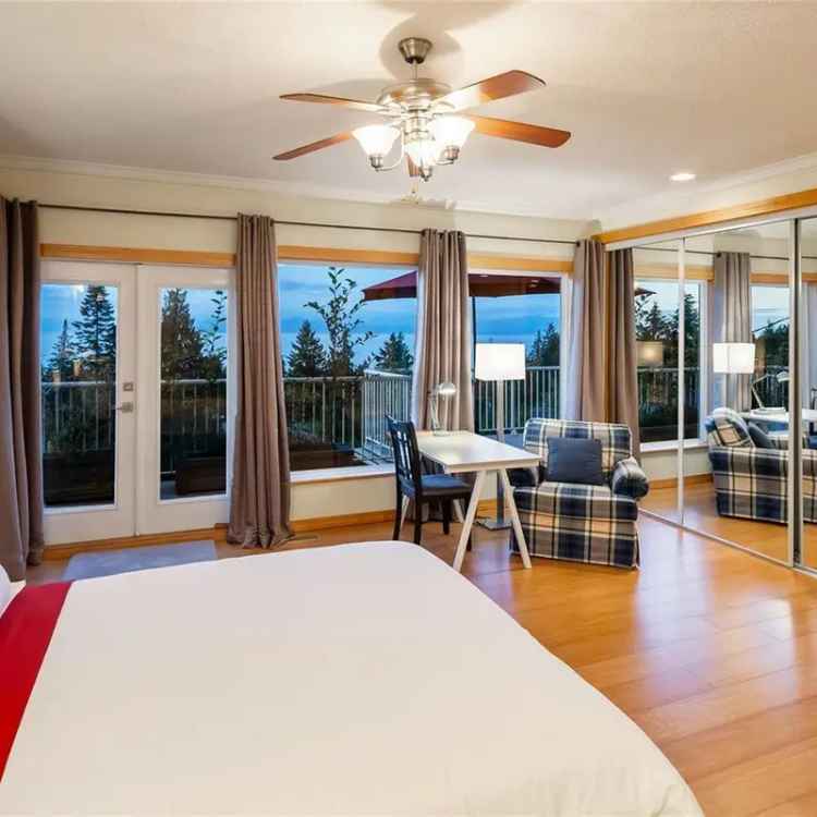 Ocean View Custom Home in North Nanaimo