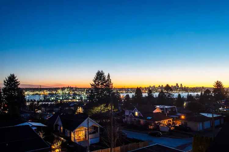 Luxury house for sale in North Vancouver with stunning views and mortgage helpers