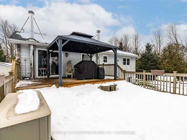 Grey Highlands Raised Bungalow 2 Acres Mature Trees Detached Garage