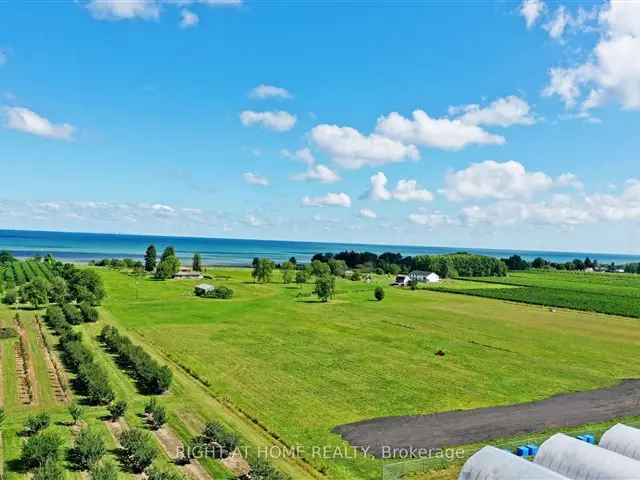 9.5 Acre Lakefront Property in Niagara Wine Country