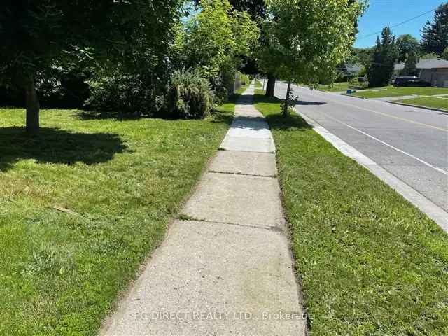 Building Lot in North Oshawa - R2 Zoning - Investment Opportunity