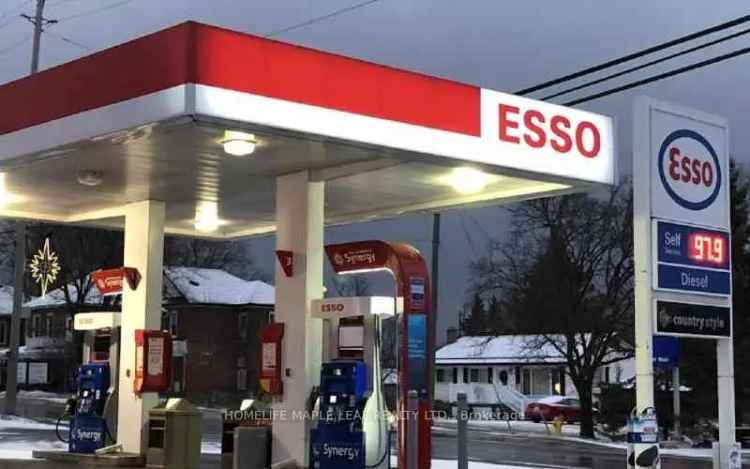 Buy Esso Gas Station with Convenience Store in Prime Location