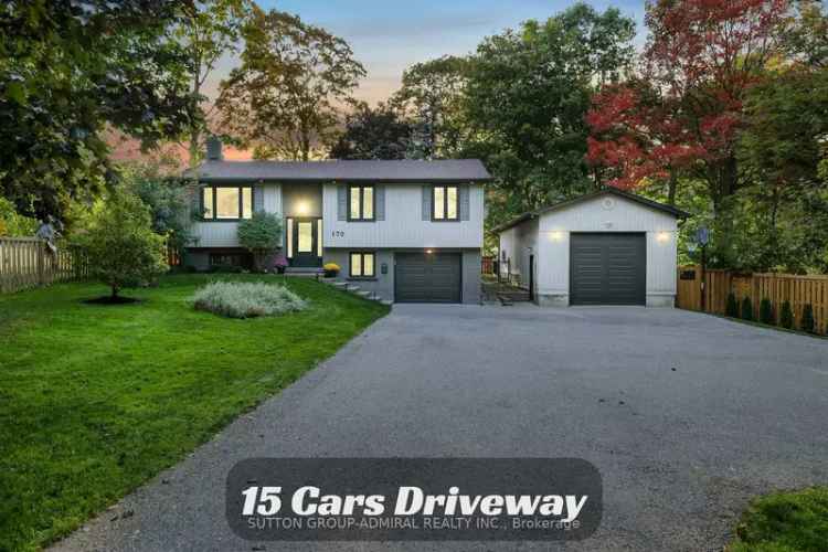 Luxury 0.5 Acre Home w Insulated Workshop Garage South Barrie