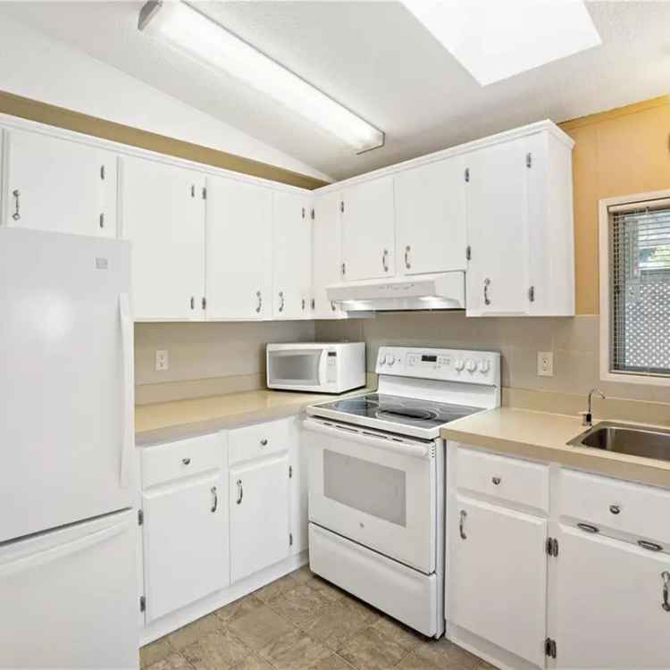 For Sale Manufactured Home Near Westwood Lake with Upgrades and Outdoor Space