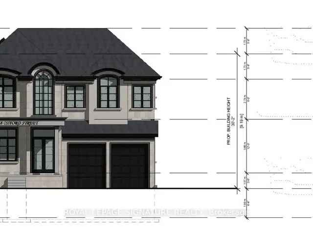 Luxury Custom Home Lot in Richmond Hill