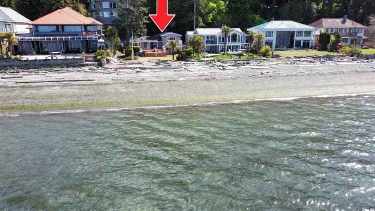 Waterfront Home Tsawwassen Beach 3 Bedrooms Oceanfront
