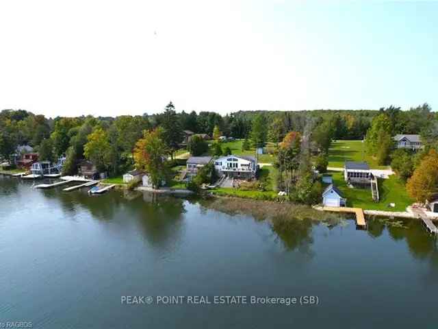 Lakefront Chesley Lake Home 4 Bed 1 Bath 2400 sq ft