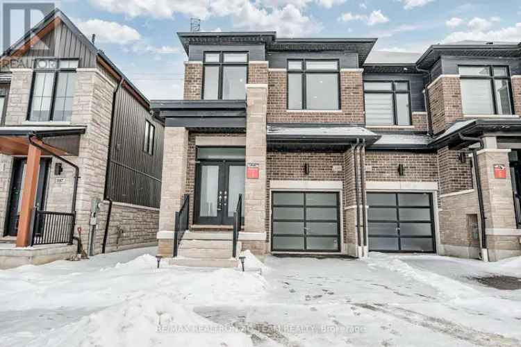 Stunning 2029 Sq Ft End Unit Townhome in Prime Pickering Location