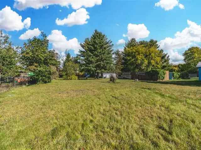 Prime Development Land: 1/2 Acre Lot in Ardagh, Barrie