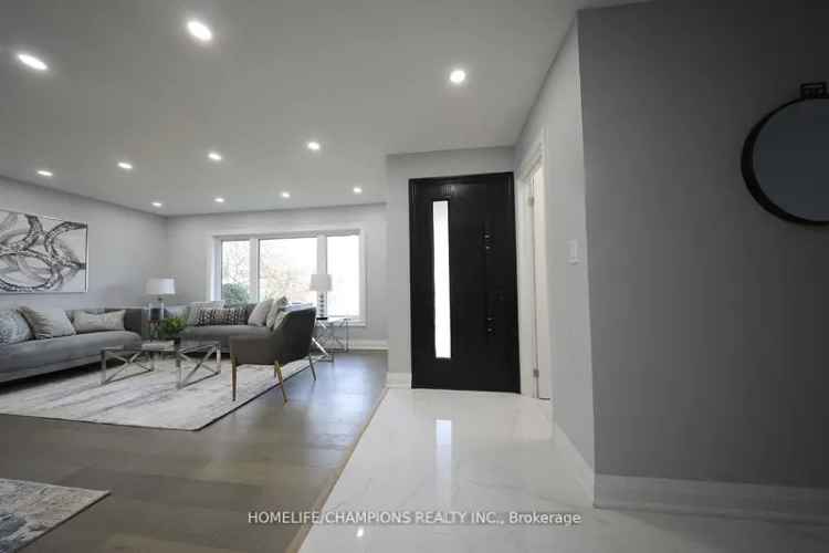 5-Bedroom Home with 3-Bedroom Basement Apartment - Modern Renovation