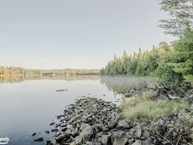 4.99-Acre Waterfront Property on Net Lake