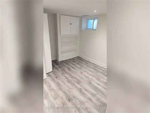 East York 1 Bedroom Basement Apartment All Inclusive