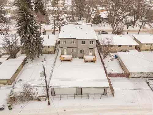 New Duplex in Allendale Edmonton with Legal Suite