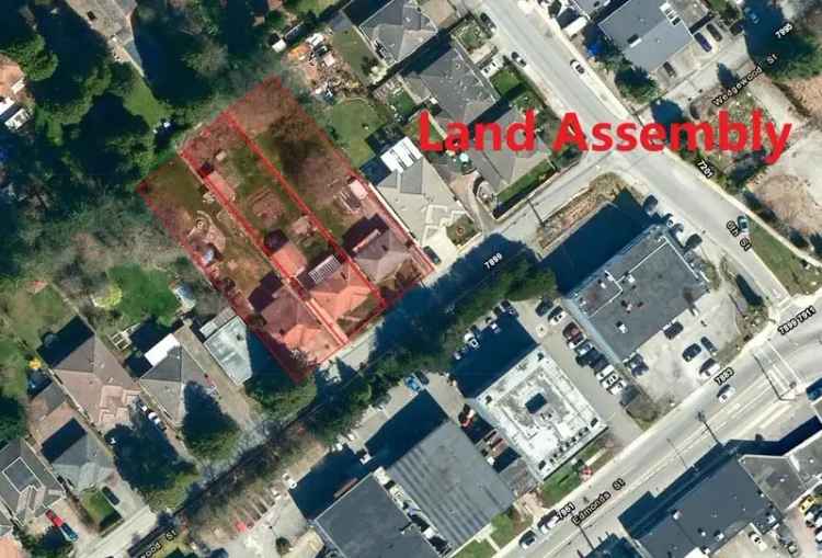 Burnaby Lake House Development Site 3 Lots