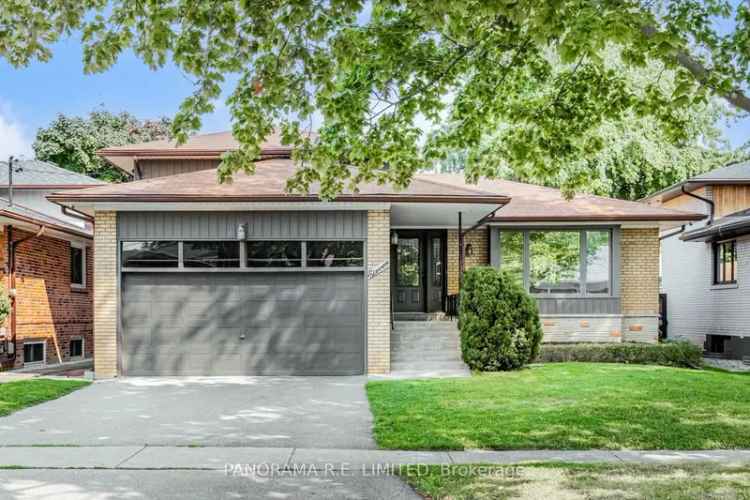 4-Bedroom 3-Bathroom Sidesplit in Eatonville Etobicoke