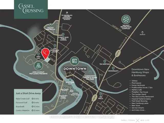 Cassel Crossing Townhouses New Hamburg - 3 4 Bedroom Options