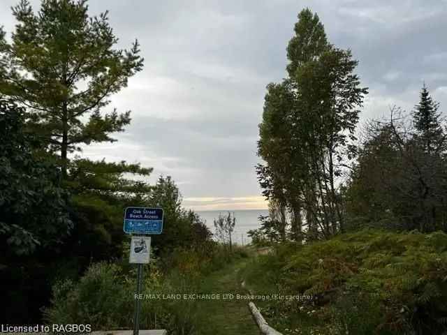 Lake Huron View Lot Build Your Dream Home