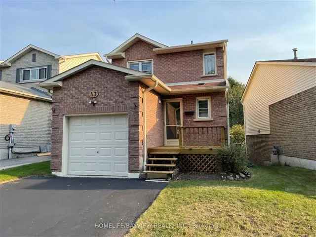 House For Rent in Whitby, Ontario