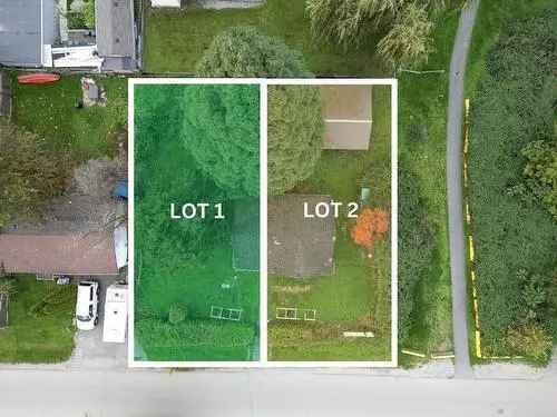 Build Opportunity in Surrey Huge Lot for Sale Near Schools and Parks