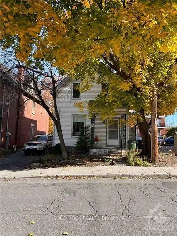 House For Sale in (Old) Ottawa, Ontario