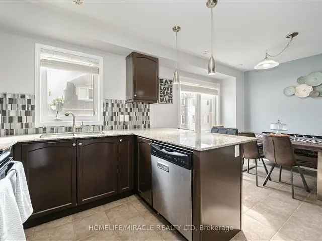 Spacious 3-Bath Mattamy Townhome - Finished Basement & Private Backyard