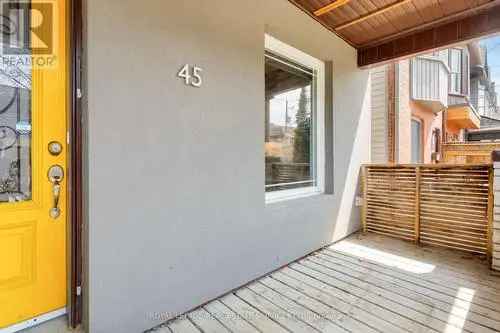 Renovated Leslieville Semi-Detached Home For Sale