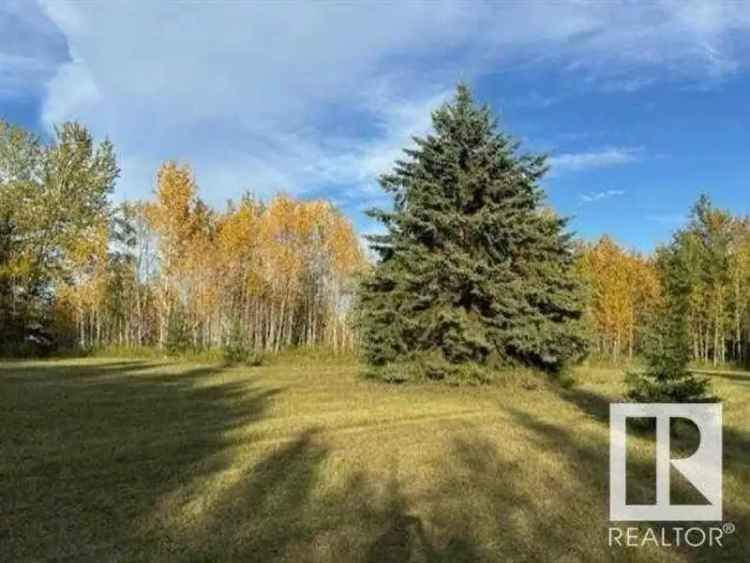 78 Acres of Rolling Hills and Trees near Smoky Lake