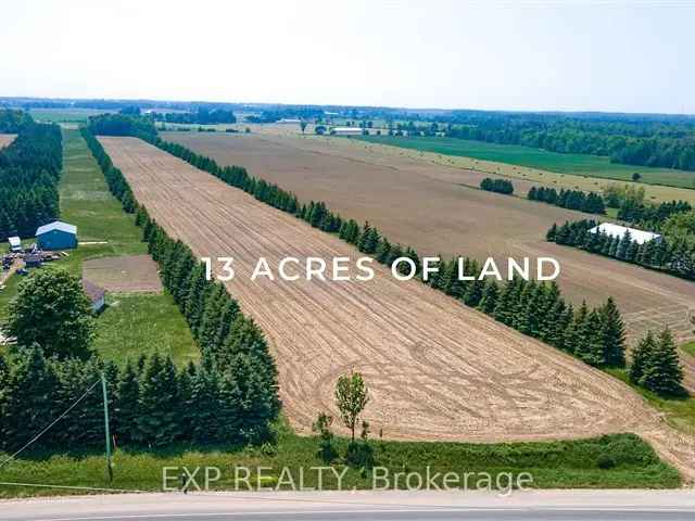 13-Acre Farm For Sale Near Arthur and Fergus