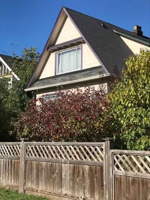 Vancouver Investment Property: Two Lots, High Density Potential