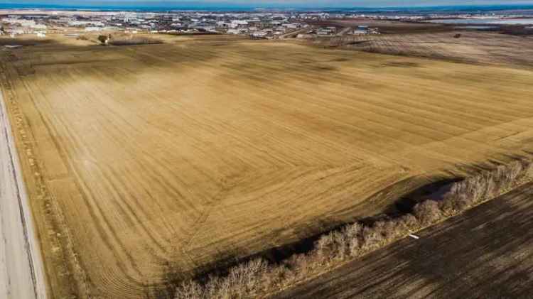 Industrial land sale in Grande Prairie with development incentives