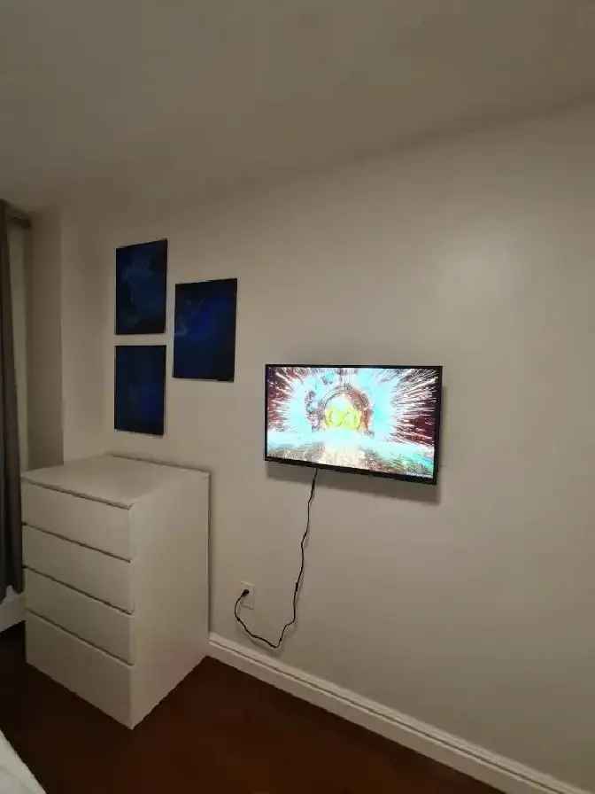 Beautiful big furnished room in condo at York U and subway