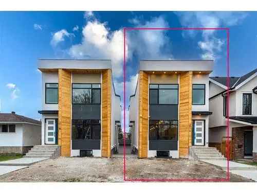Luxury Calgary Home with Walk-Out Lot and Legal Suite