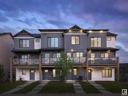 Townhouse For Sale In Hawks Ridge, Edmonton, Alberta