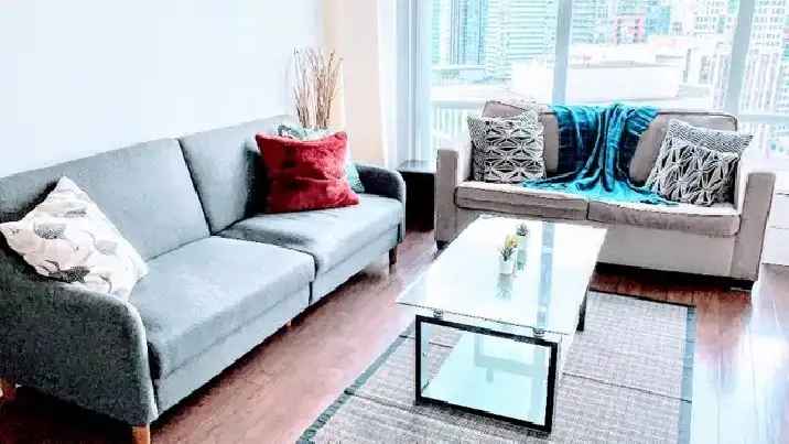 2B 1B City Place Downtown Toronto parking wifi furnished all inc