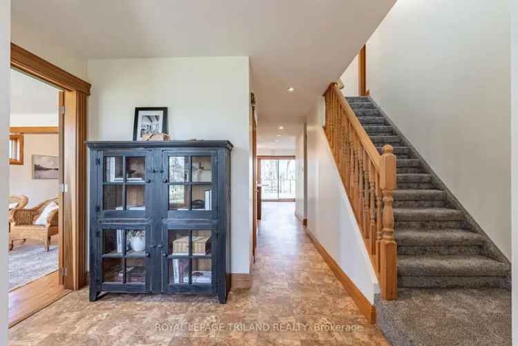 Updated Family Home in Delaware ON 4 4 Garage Finished Basement
