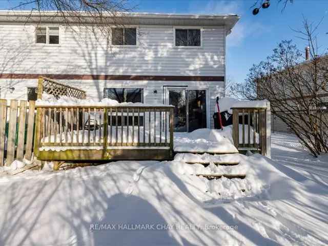 3 Bed 1.5 Bath Semi-Detached Home in Barrie