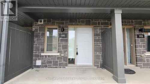 Townhouse For Sale In Rosenberg Kitchener Ontario