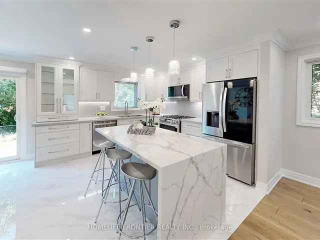 Gorgeous Detached Home with Ravine Views & New Renovations