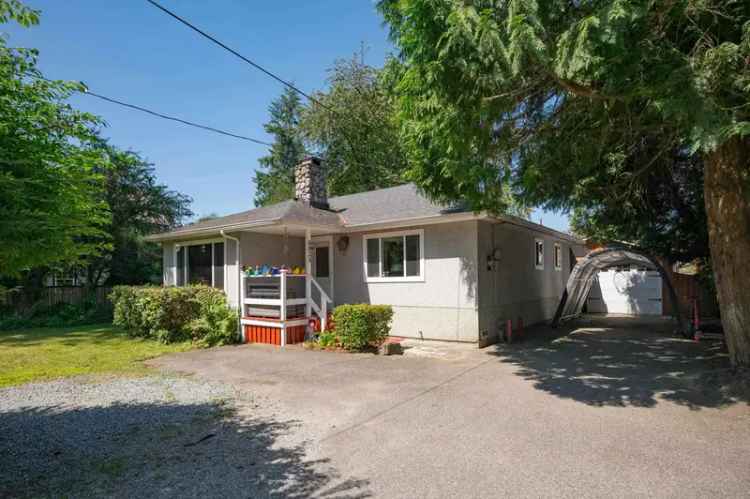 Fort Langley 3-Bedroom House Near Schools and Amenities