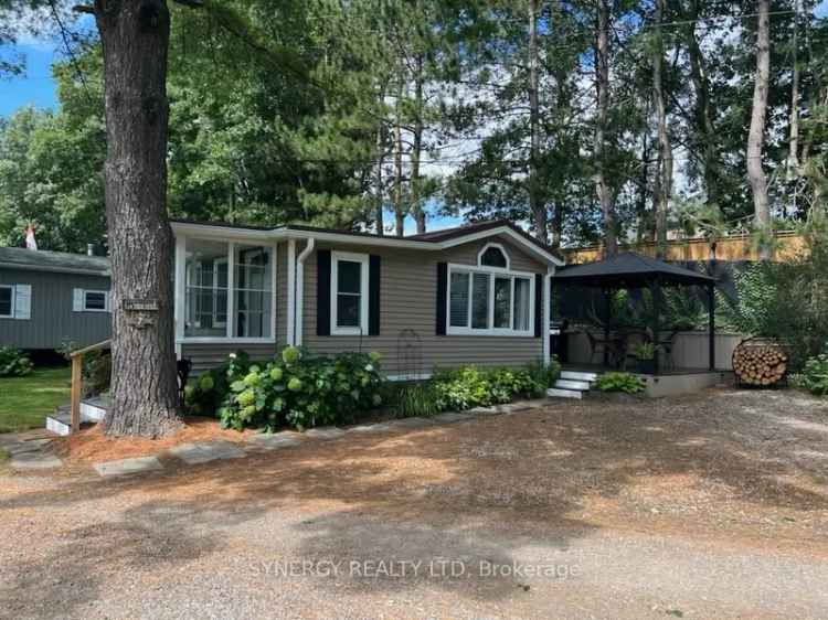 Seasonal rent mobile home in Trout Haven Ontario with renovations