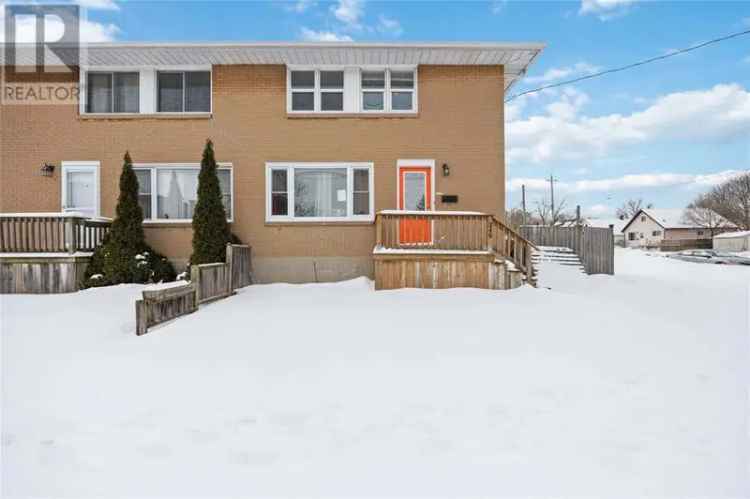 Buy Semi-Detached Home in Sarnia with 3 Bedrooms and Fenced Yard