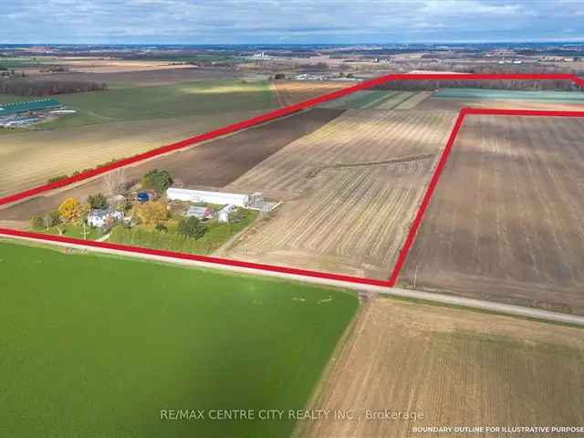 135-Acre Farm with 100 Acres Workable Land and Cold Storage Building