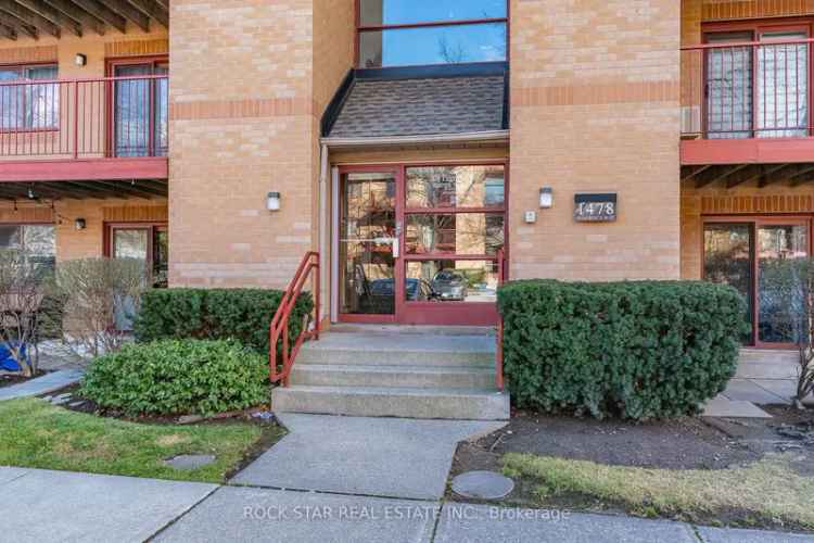 Glen Abbey Condo Rental Two Bedroom Fireplace Updated Kitchen